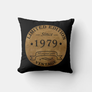 Geburtstagsgeschenk zum Jahrgang 1979 Kissen