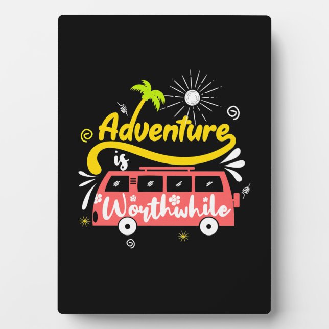 Geburtstagsgeschenkabenteuer ist es wert fotoplatte (Vorderseite)