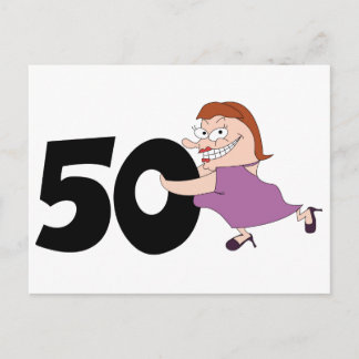 Geburtstagsgeschenke - Funny Cartoon Geburtstag Postkarte