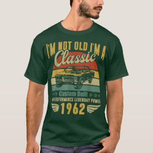 Geburtstagsgeschenke für Männer Retro Vintag 1962  T-Shirt