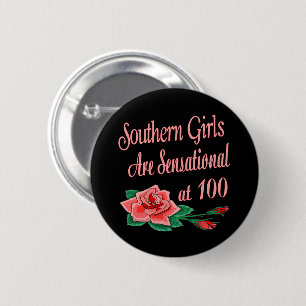 Geburtstagsgeschenke für Südmädchen Button