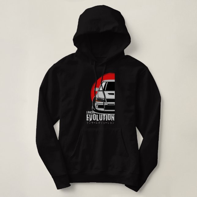 Geburtstagsgeschenke Lancer Evolution Hoodie (Design vorne)