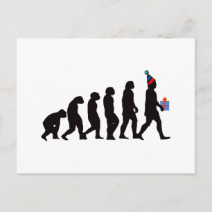 Geburtstagsgeschenke, Pary-Evolution! Postkarte