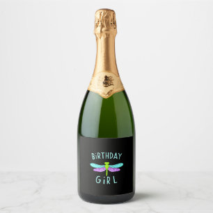 Geburtstagsgirl-Shirt Libellen-Geburtstagsfeier-Te