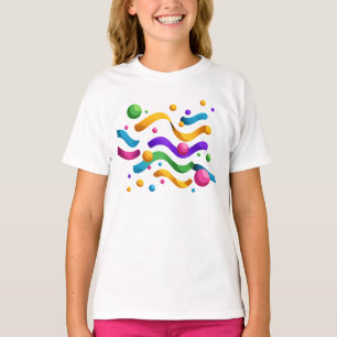 Geburtstagsgirlanden – Farbige Party T-Shirt