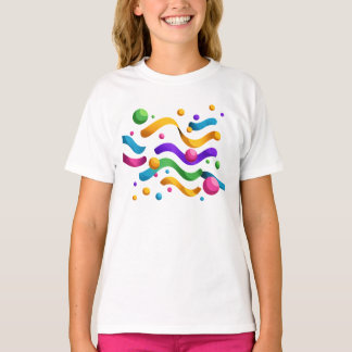 Geburtstagsgirlanden – Farbige Party T-Shirt