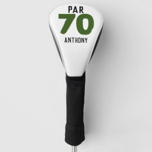 Geburtstagsgolfer Lustig 70. Geburtstag Glückliche Golf Headcover