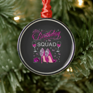 Geburtstagsgruppe Schmetterlinge Ornament Aus Metall