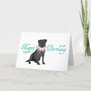 Geburtstagsgrüße für Labrador Retriever Karte