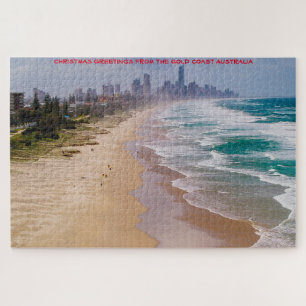 Geburtstagsgrüße Gold Coast Queensland Australien Puzzle