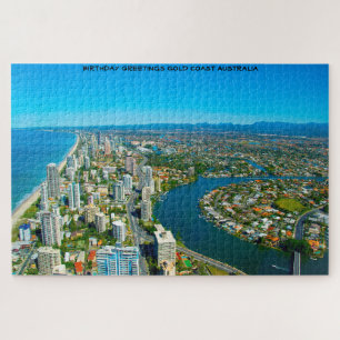 Geburtstagsgrüße Gold Coast Queensland Australien Puzzle
