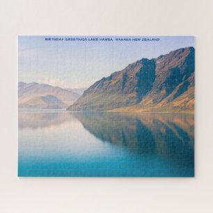 Geburtstagsgrüße Lake Hawea Wanaka Puzzle