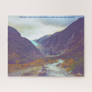 Geburtstagsgrüße Nana-Franz-Josef-Gletscher Puzzle