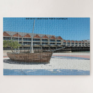 Geburtstagsgrüße Perth Australien Puzzle