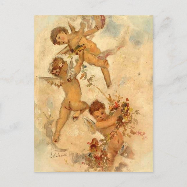 Geburtstagsgrüße Postkarte (Vorderseite)