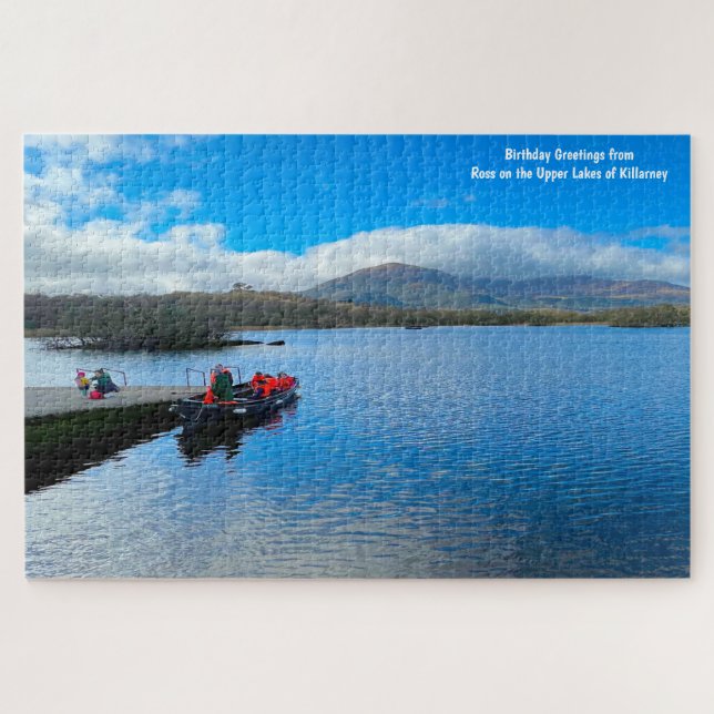 Geburtstagsgrüße von Ross Killarney Puzzle (Horizontal)