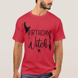 Geburtstagshexe zu Halloween Funny Halloween T-Shirt