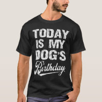 Geburtstagshund eines Hundes Geburtstags eines Hun