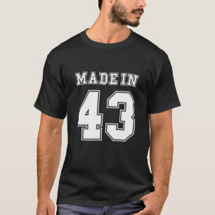Geburtstagsidee Vintag 1943 T-Shirt