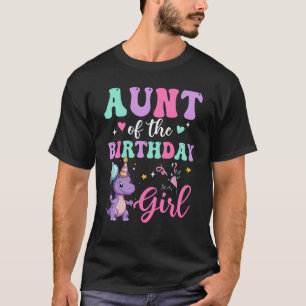 Geburtstagsjacke für Girl Dinosaur T-Rex-Party T-Shirt