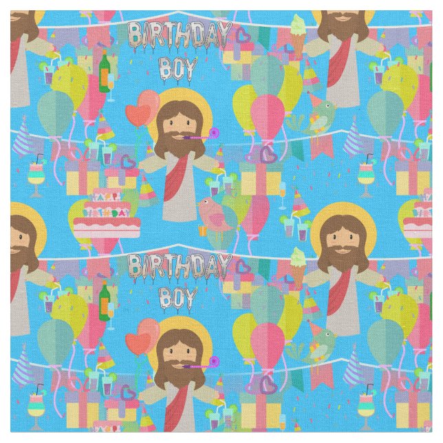 Geburtstagsjesus jesus xmas stoff (Nahaufnahme)