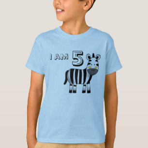 Geburtstagsjunge mit 5-Jährigen/Mädchengeschenk T-Shirt