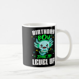 Geburtstagsjunge Zeit zum Levelaufstieg Gamer-Gebu Kaffeetasse