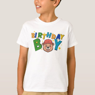 Geburtstagsjungen-Kinder-T-Shirt Süßes Geburtstags T-Shirt