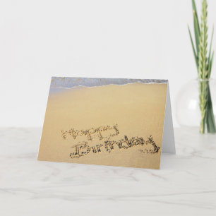 Geburtstagskarte: Alles Gute zum Geburtstag am Str Karte