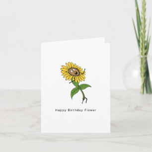 Geburtstagskarte, Alles Gute zum Geburtstag Blumen Karte