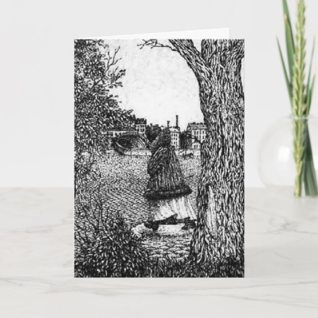 Geburtstagskarte - anonymes Gesicht Karte (Vorderseite)