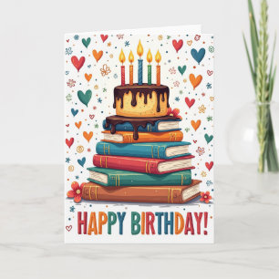 Geburtstagskarte Buchturm Karte