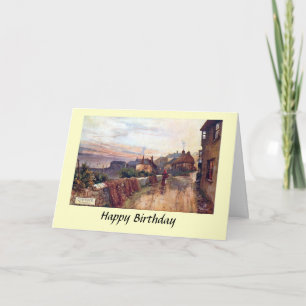 Geburtstagskarte - Coverack, Cornwall Karte