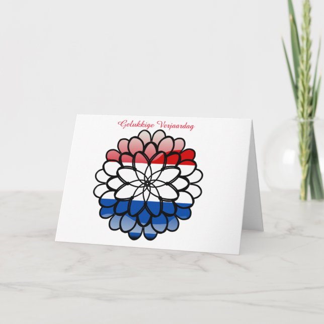 Geburtstagskarte Dankeskarte (Vorderseite)