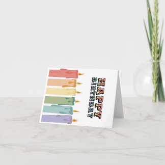 Geburtstagskarte Dankeskarte