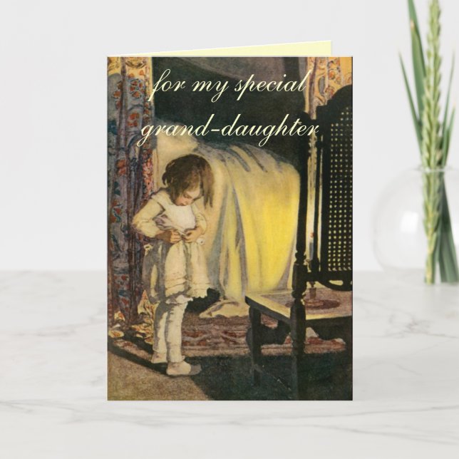 Geburtstagskarte der Großen Tochter Karte (Vorderseite)