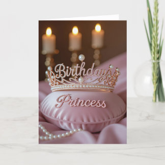 Geburtstagskarte der Prinzessin, Geburtstag der To Feiertagskarte
