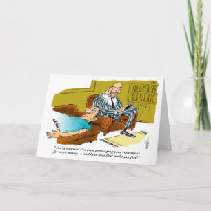 Geburtstagskarte der Therapiegruppe Karte