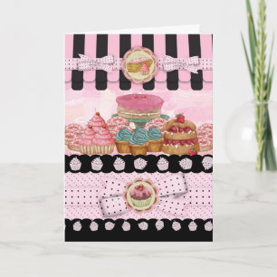 Geburtstagskarte des Cake Shop Karte
