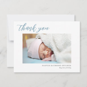 Geburtstagskarte eines Babys mit Foto Einladung