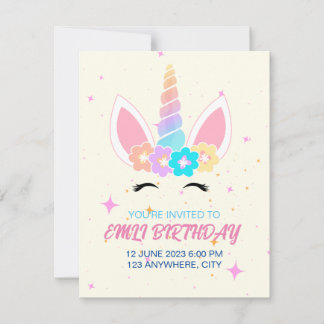 Geburtstagskarte Einladung