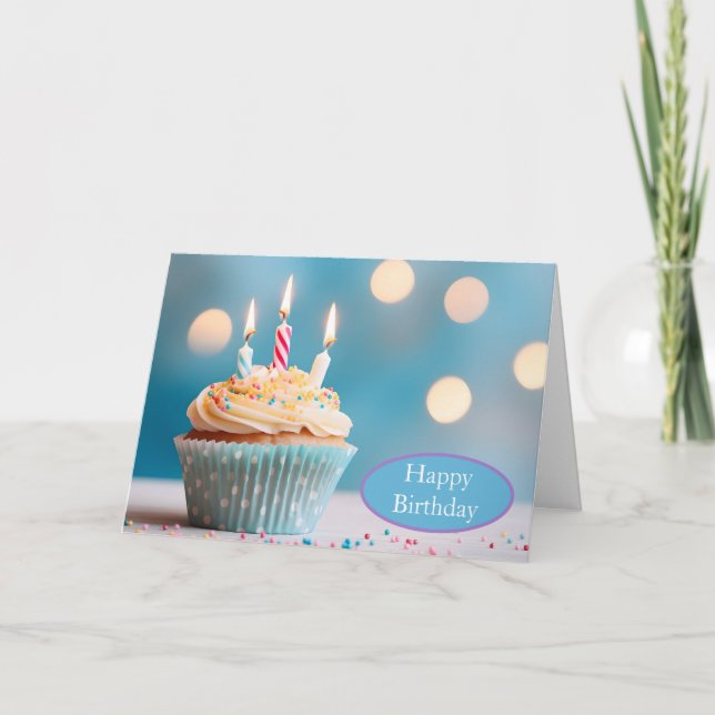 Geburtstagskarte Einladung (Vorderseite)