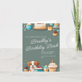 GEBURTSTAGSKARTE EINLADUNG