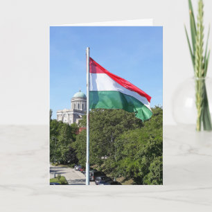 Geburtstagskarte Esztergom Ungarn Karte