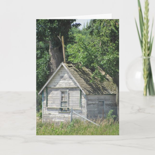 Geburtstagskarte "Flagstaff Shack" Karte (Vorderseite)