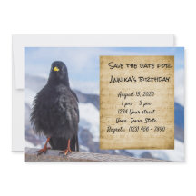 Geburtstagskarte Flat Save the Date Card
