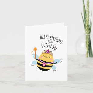 Geburtstagskarte für Bienen - "Alles Gute zum Gebu Karte