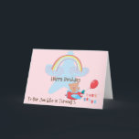 Geburtstagskarte für den 5-jährigen Son-Bär im Flu Karte<br><div class="desc">Geburtstagskarte für Ihren Sohn,  der 5 Jahre alt wird. Das Design ist ein blauer Stern,  ein Regenbogen und ein niedlicher Bär in einem Flugzeug,  der durch fliegt. Dank Creative Fabrica für einige der Elemente in der Gestaltung.</div>