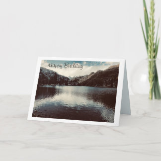 Geburtstagskarte für den Liebhaber der Natur Karte