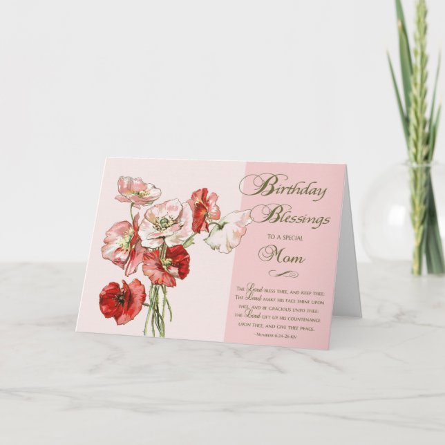 Geburtstagskarte für eine besondere Mama Karte (Vorderseite)